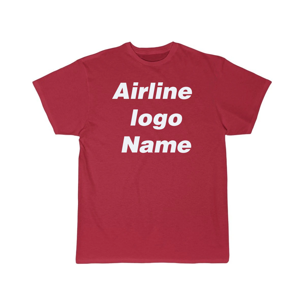 AIRLINE CUSTOMISED LOGO T-SHIRT