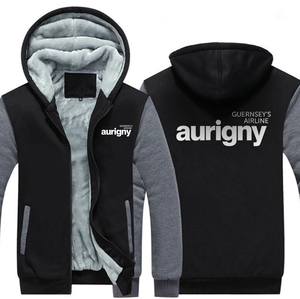 AURIGNY  AIRLINES JACKETS FLEECE SWEATSHIRT