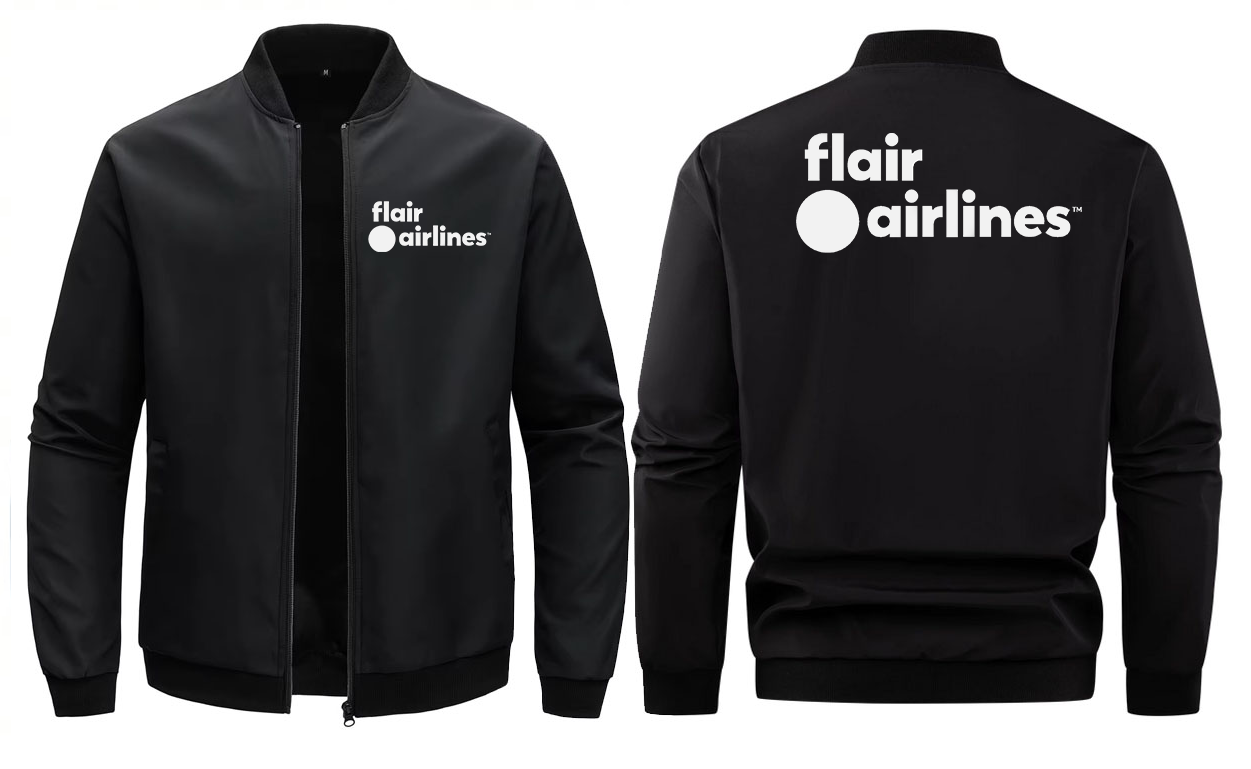 FLAIR AILINES  LOOSE SOLID COLOR JACKET