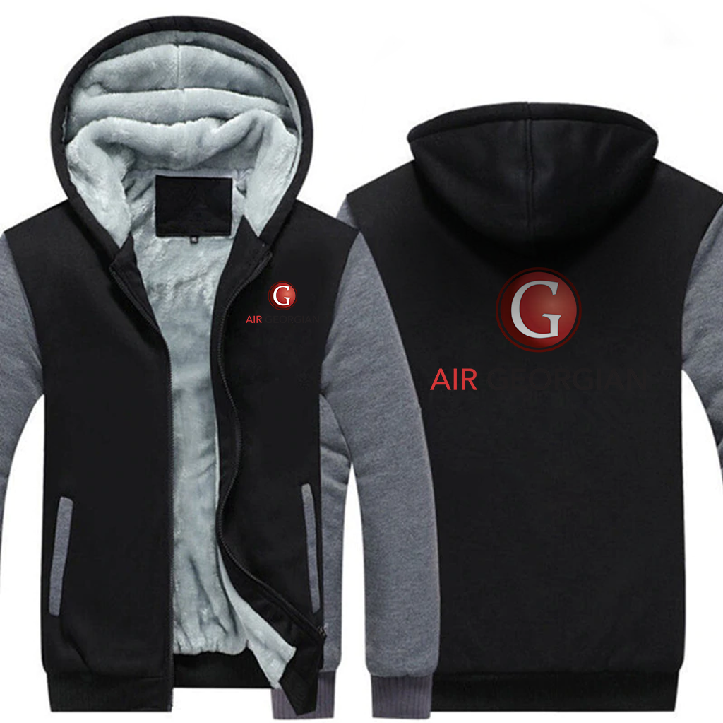 GERGIAN AIRLINES  JACKETS FLEECE SWEATSHIRT