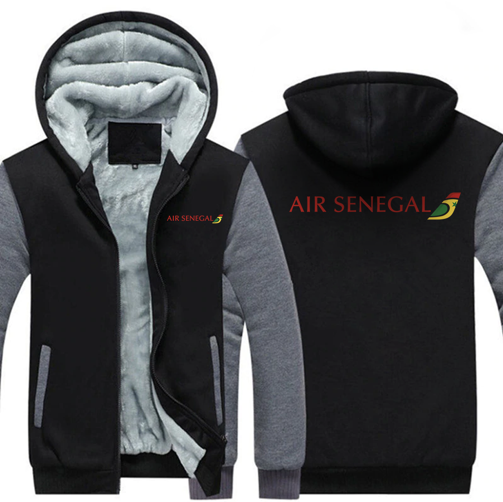 SENEGAL AIRLINES JACKETS FLEECE SWEATSHIRT