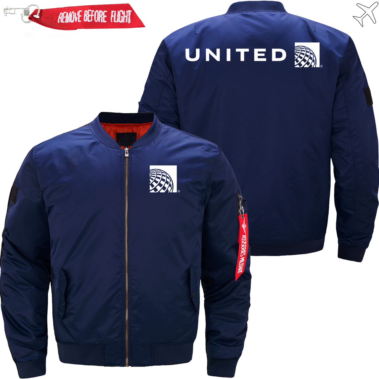 UNITED AIRLINE JACKET MA1 BOMBER