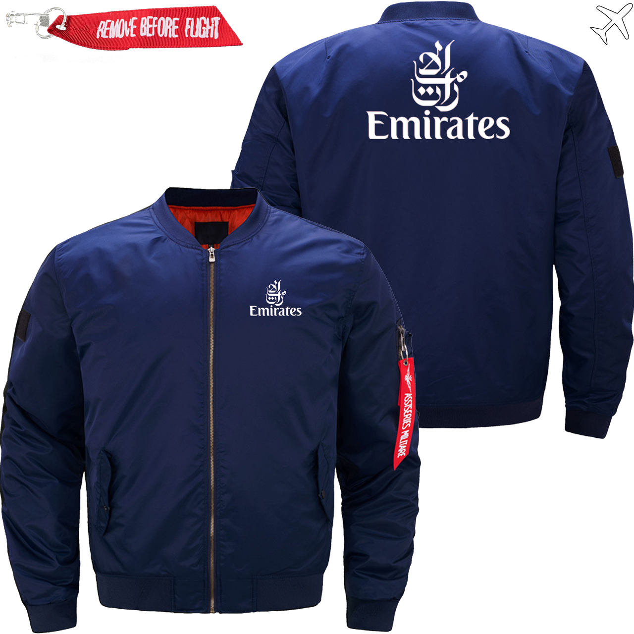 EMIRATES AIRLINES MA1 JACKET THE AV8R