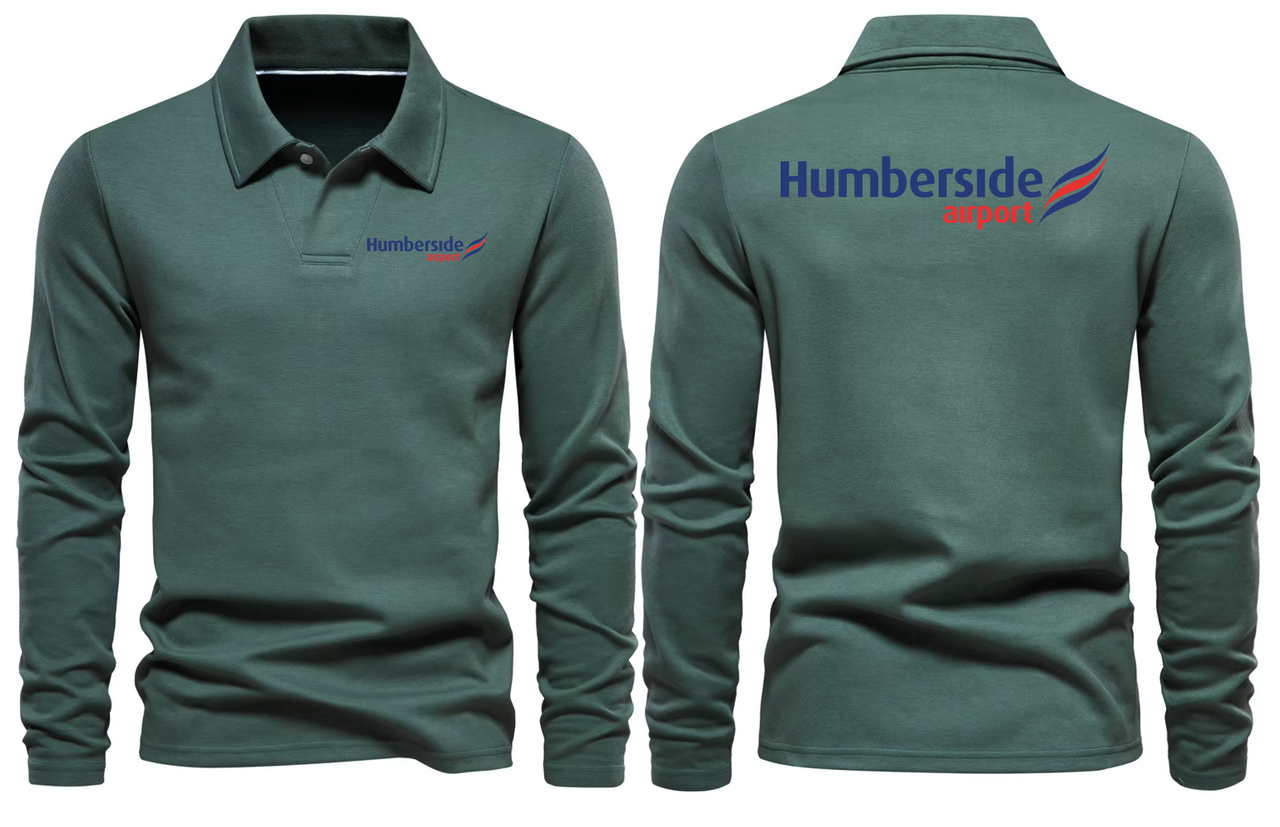 HUMBERSIDE AIRPORT LONG SLEEVE  POLO
