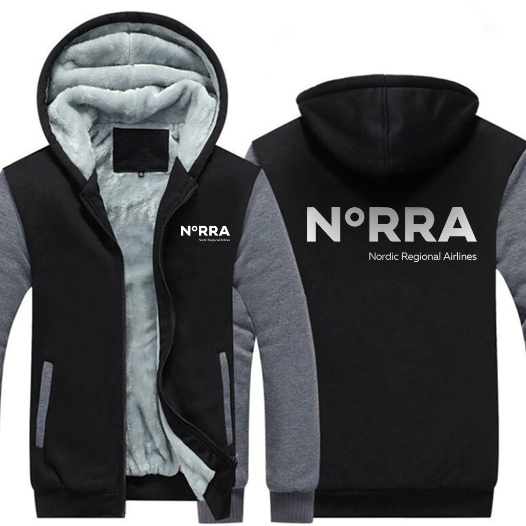 NRRA AIRLINES JACKETS FLEECE SWEATSHIRT