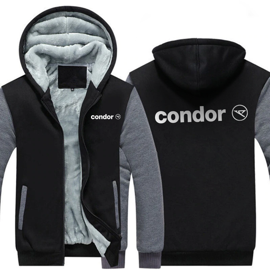 CONDOR AIRLINES JACKETS FLEECE SWEATSHIRT