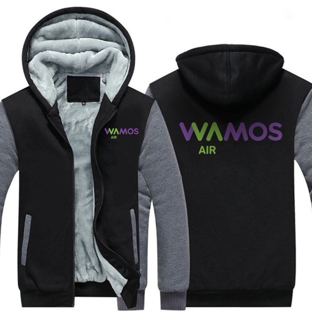 WAMOS AIR AIRLINES  JACKETS FLEECE SWEATSHIRT