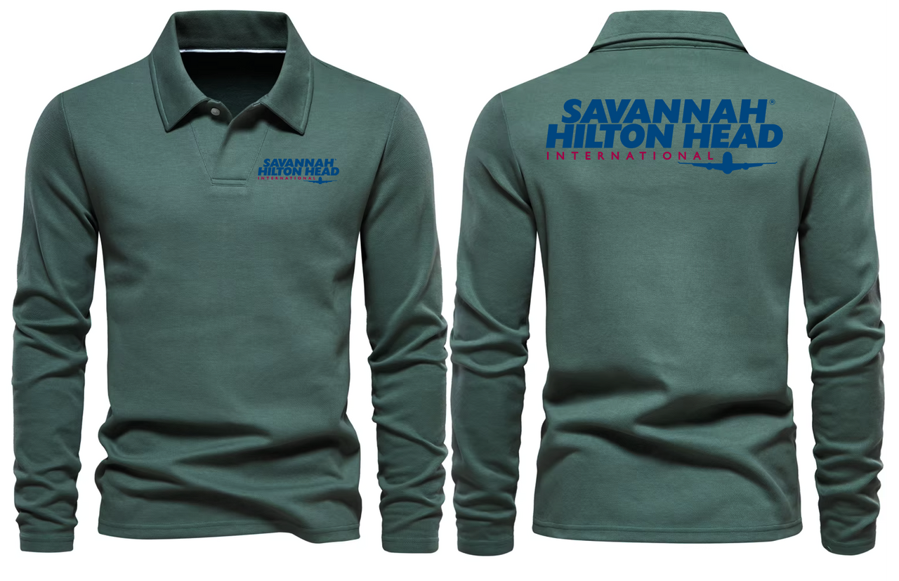 SAINT JOHAN AIRPORT LONG SLEEVE  POLO
