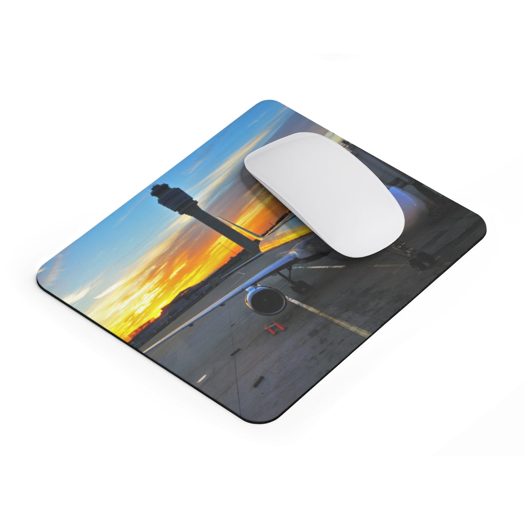 AVIATION EVENING -  MOUSE PAD Printify