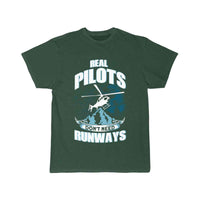 Thumbnail for Real Pilots Don't Need Runways T-SHIRT THE AV8R