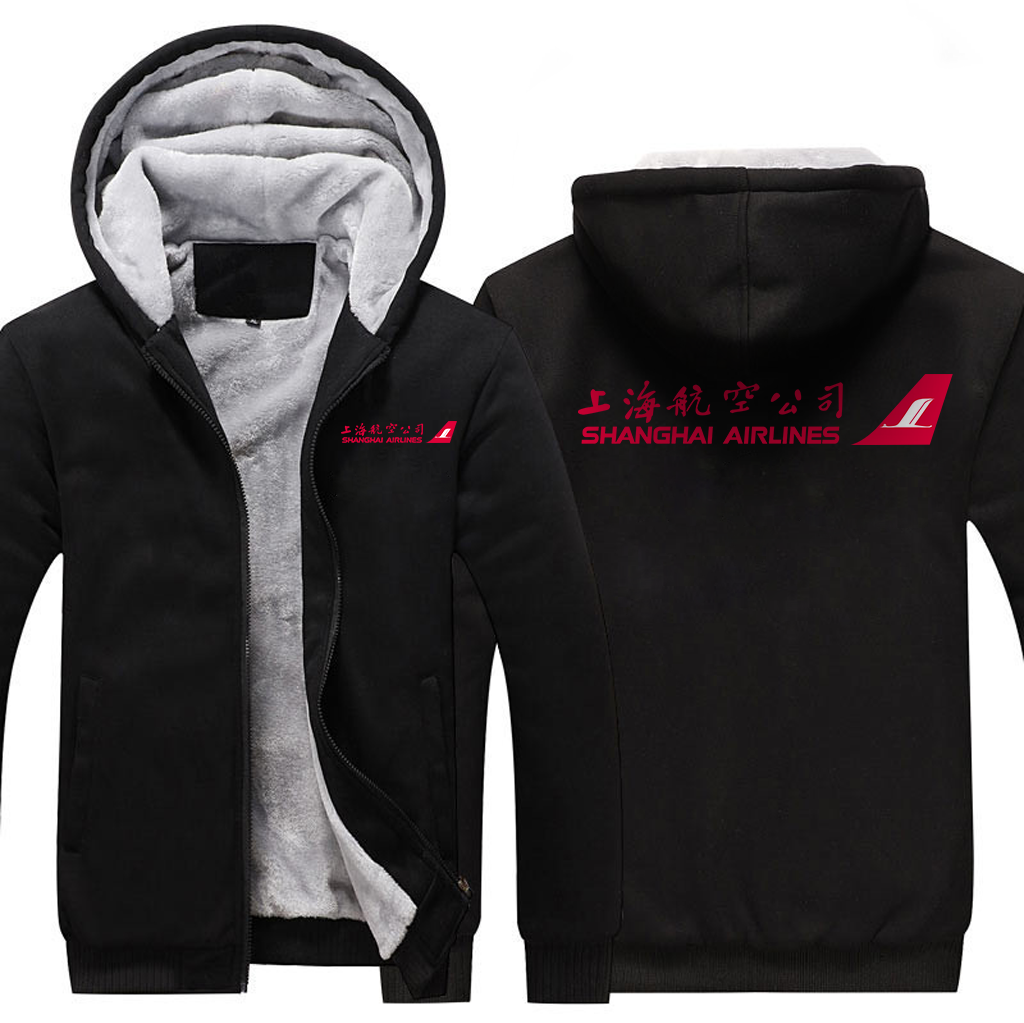 SHANGHAI AIRLINES  JACKETS FLEECE SWEATSHIRT