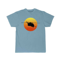 Thumbnail for CH53 Super Stallion Silhouette Sunset Helicopterch T-SHIRT THE AV8R