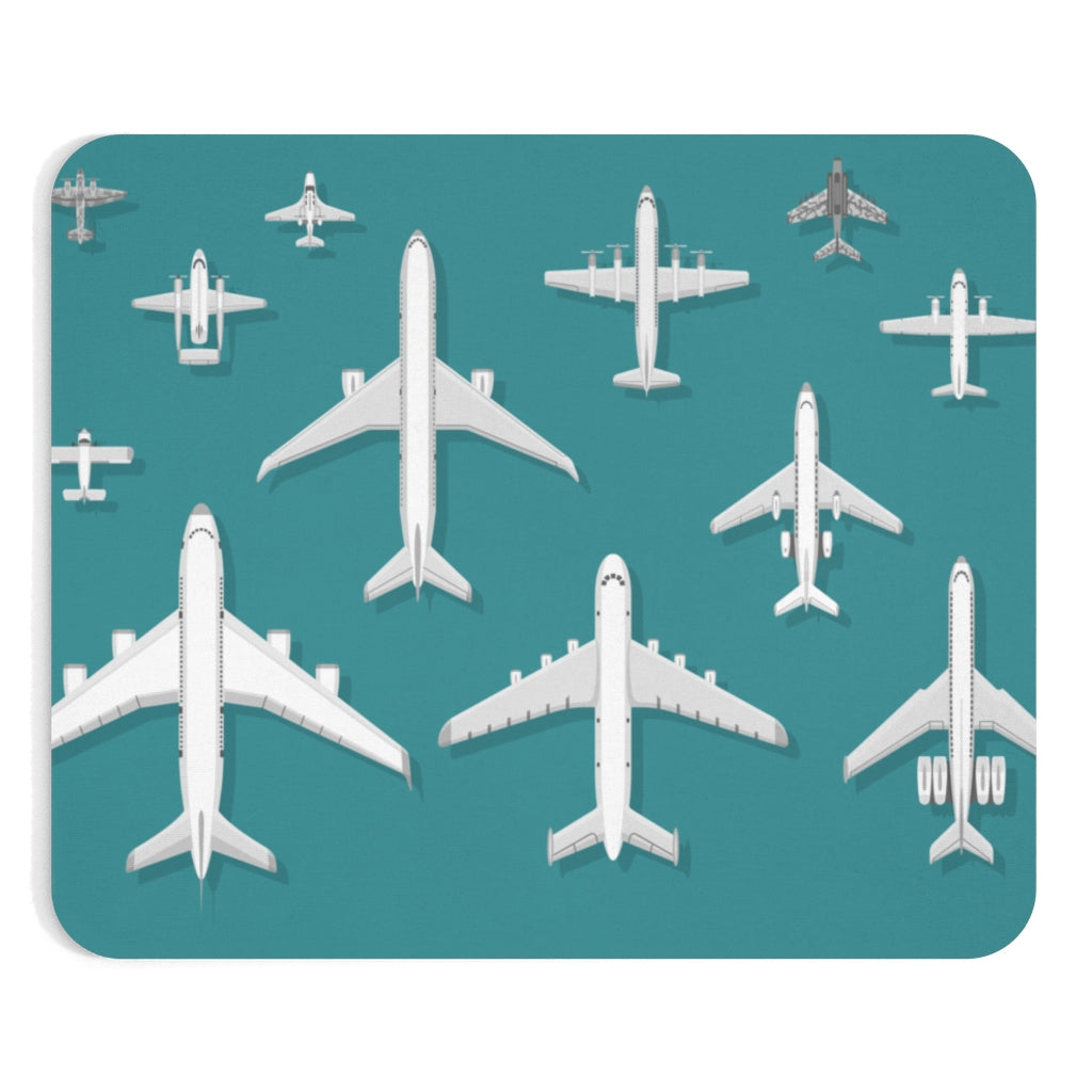 AIRCRAFT HEARTBEAT -  MOUSE PAD Printify