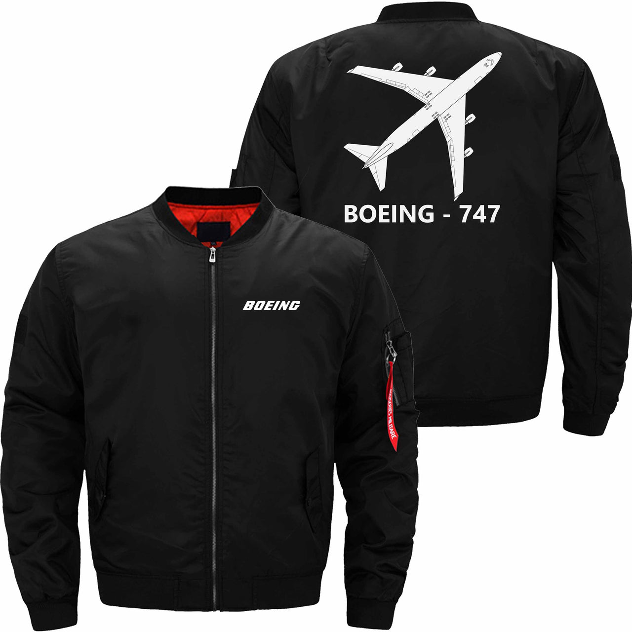 Boeing 747 Ma-1 Bomber Jacket Flight Jacket Aviator Jacket THE AV8R