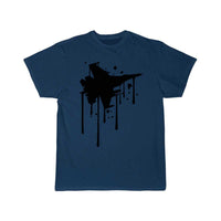 Thumbnail for blood drop graffiti fighter jet plane war air raid T Shirt THE AV8R