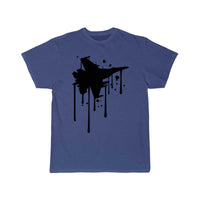 Thumbnail for blood drop graffiti fighter jet plane war air raid T Shirt THE AV8R