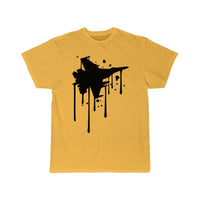 Thumbnail for blood drop graffiti fighter jet plane war air raid T Shirt THE AV8R