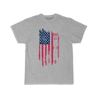 Thumbnail for Patriotic Airplane Aviation Pilot American Flag T-SHIRT THE AV8R