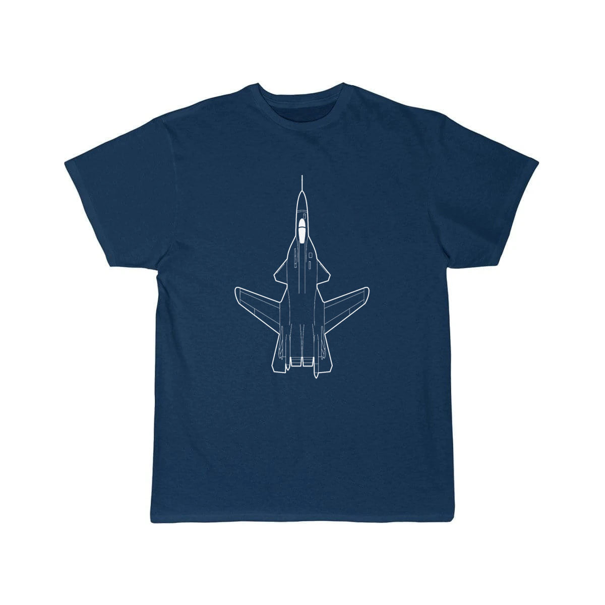 Jet Fighter Outline T SHIRT THE AV8R