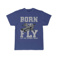 Thumbnail for Born To Fly Pilot Giftidea T-SHIRT THE AV8R