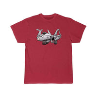 Thumbnail for military naval fighter jet airplane cartoon vector T Shirt THE AV8R