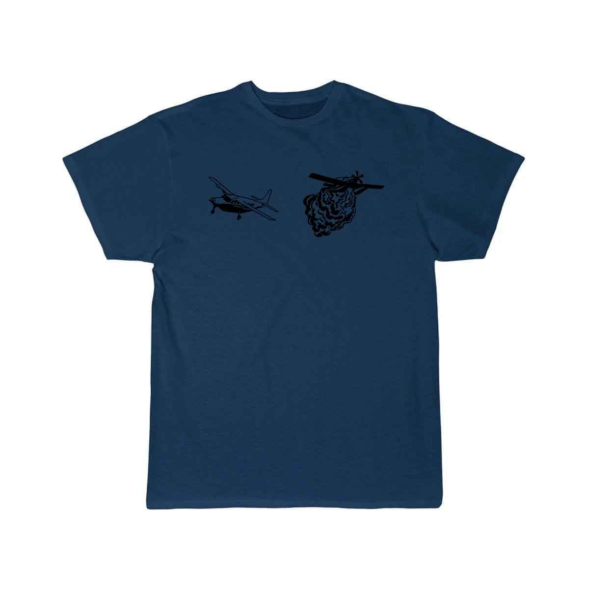 AT802 AMPHIB and Cessna Carvan Bird Dog WHITE T SHIRT THE AV8R