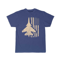 Thumbnail for American Flag USA Airplane Jet Fighter Patriotic T Shirt THE AV8R