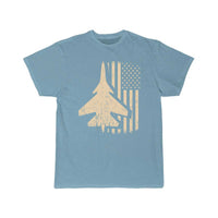 Thumbnail for American Flag USA Airplane Jet Fighter Patriotic T Shirt THE AV8R