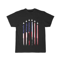 Thumbnail for American Flag Usa Airplane Jet Fighter 4Th Of July T Shirt THE AV8R