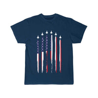 Thumbnail for American Flag Usa Airplane Jet Fighter 4Th Of July T Shirt THE AV8R