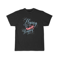 Thumbnail for Happy flying T SHIRT THE AV8R