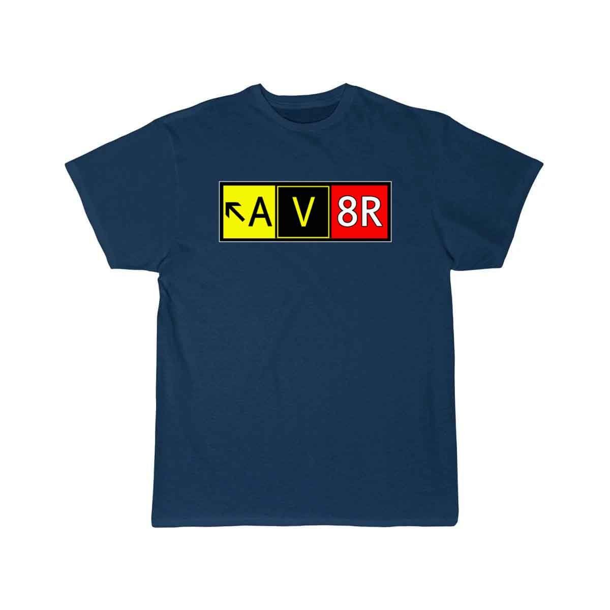 (Airport) (Taxiway) (Sign Pilot) T-SHIRT THE AV8R