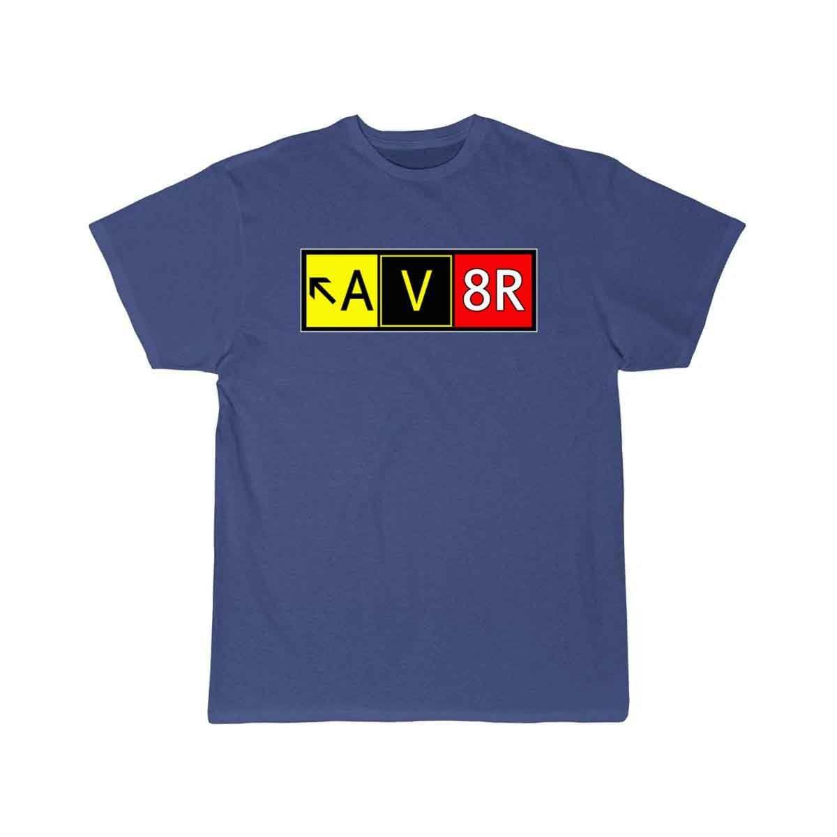 (Airport) (Taxiway) (Sign Pilot) T-SHIRT THE AV8R