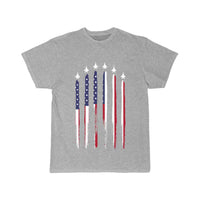 Thumbnail for American Flag Usa Airplane Jet Fighter 4Th Of July T Shirt THE AV8R