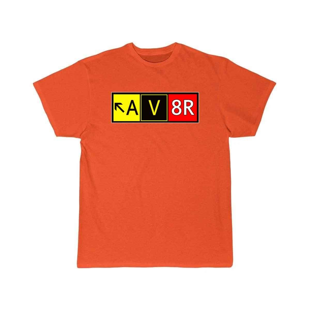 (Airport) (Taxiway) (Sign Pilot) T-SHIRT THE AV8R