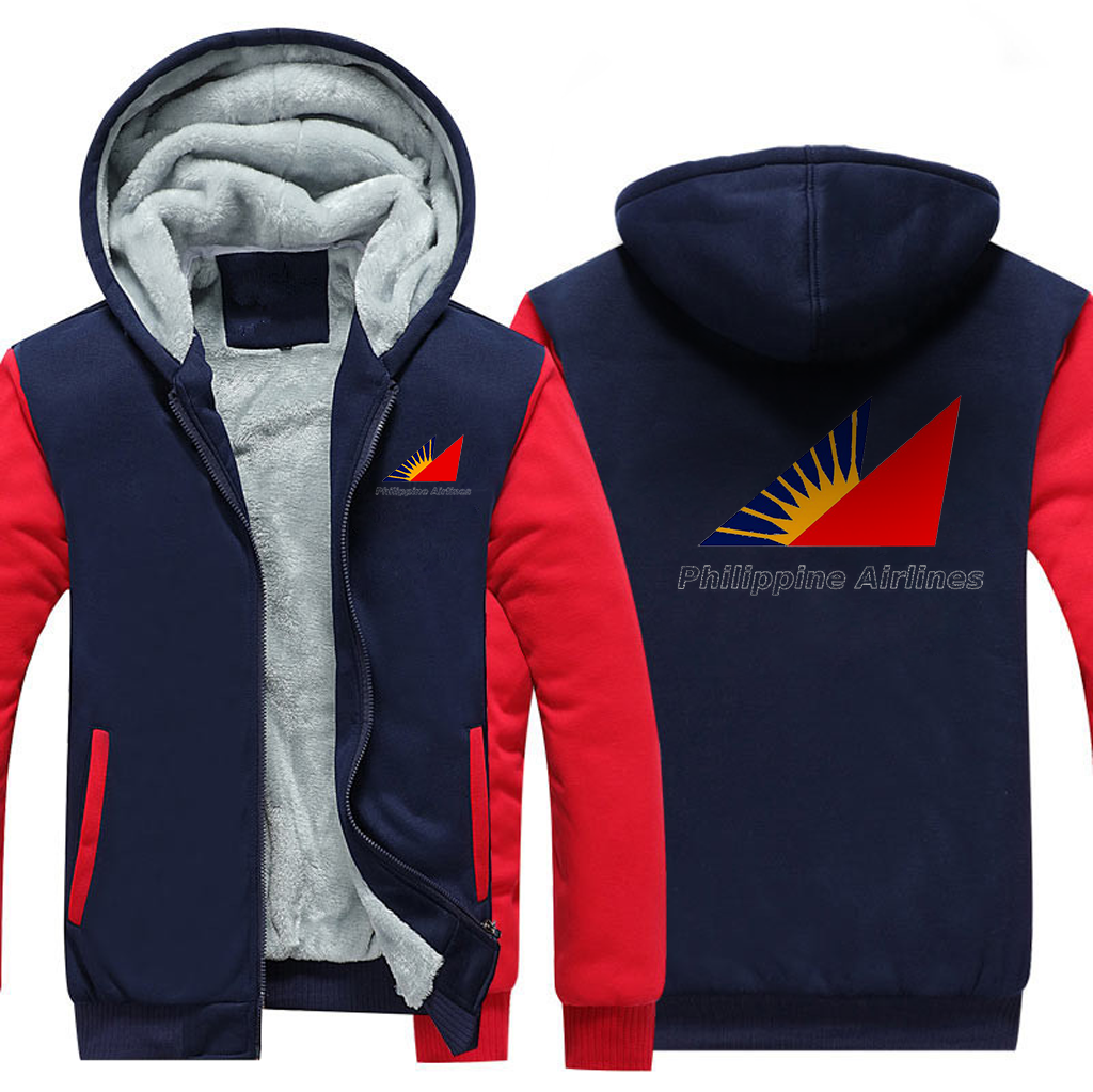 PHILIPPINE AIRLINES  JACKETS FLEECE SWEATSHIRT