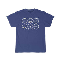 Thumbnail for Pilot s Basic Six Six Pack Flight Instruments T-SHIRT THE AV8R