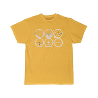 Thumbnail for Pilot s Basic Six Six Pack Flight Instruments T-SHIRT THE AV8R