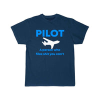 Thumbnail for Pilot quote saying sayings pilots present T-SHIRT THE AV8R