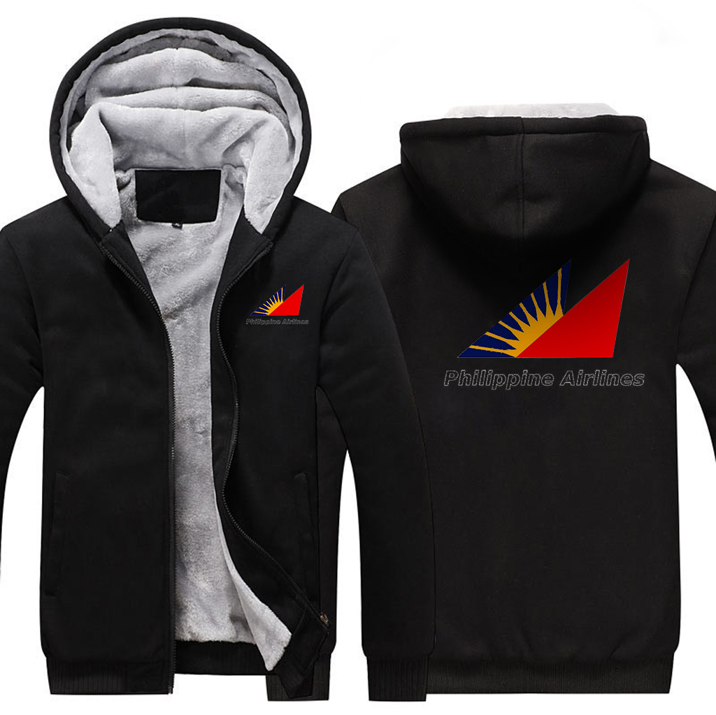 PHILIPPINE AIRLINES  JACKETS FLEECE SWEATSHIRT