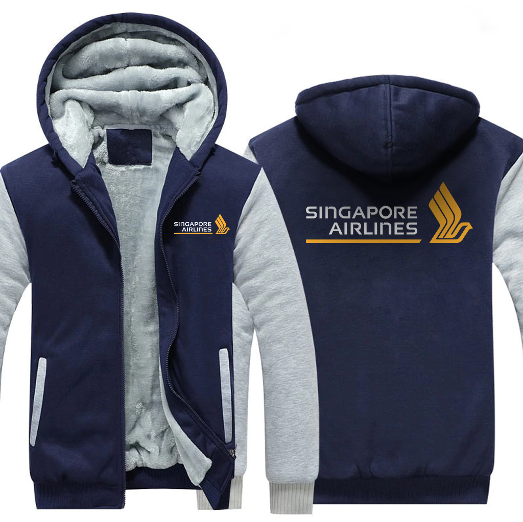 SINGAPORE AIRLINES  JACKETS FLEECE SWEATSHIRT