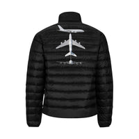 Thumbnail for Airbus A380 Men's Stand Collar Padded Jacket e-joyer