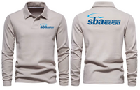Thumbnail for SBA AIRPORT LONG SLEEVE  POLO