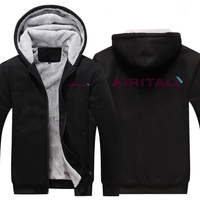 Thumbnail for ITALY AIRLINES JACKETS FLEECE SWEATSHIRT2