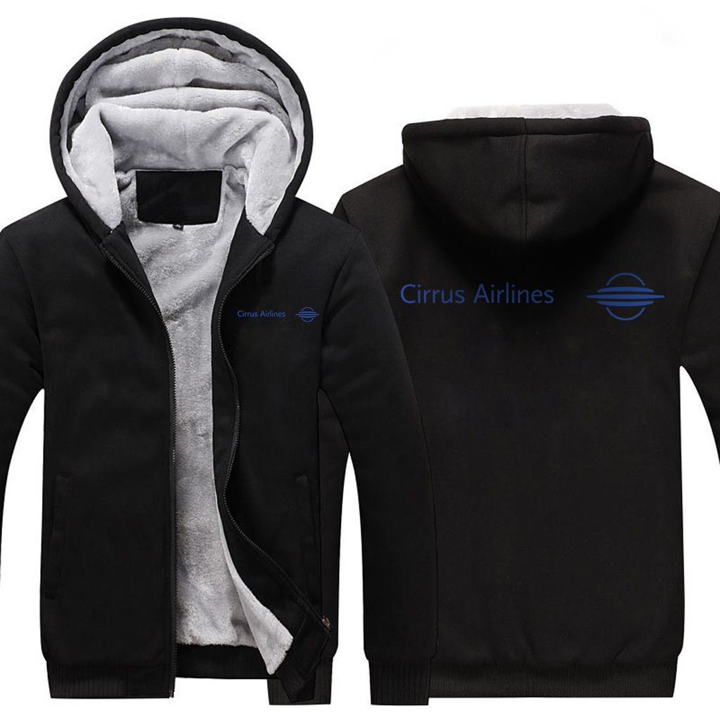 CIRRUS AIRLINES JACKETS FLEECE SWEATSHIRT