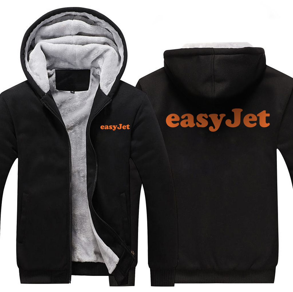 WASY JET AIRLINES JACKETS FLEECE SWEATSHIRT