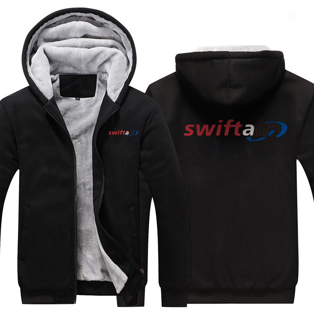 SWIFTA AIRLINES  JACKETS FLEECE SWEATSHIRT