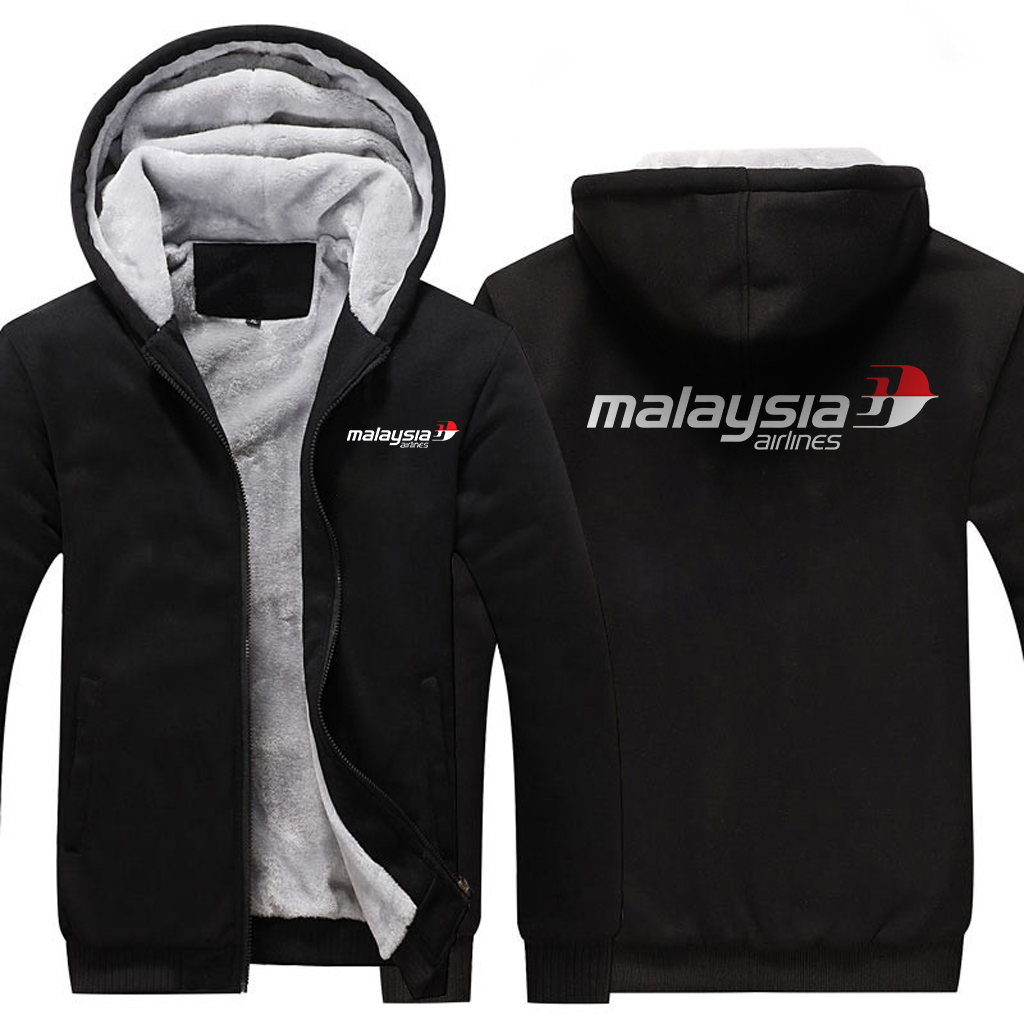 MALAYSIA AIRLINES  JACKETS FLEECE SWEATSHIRT