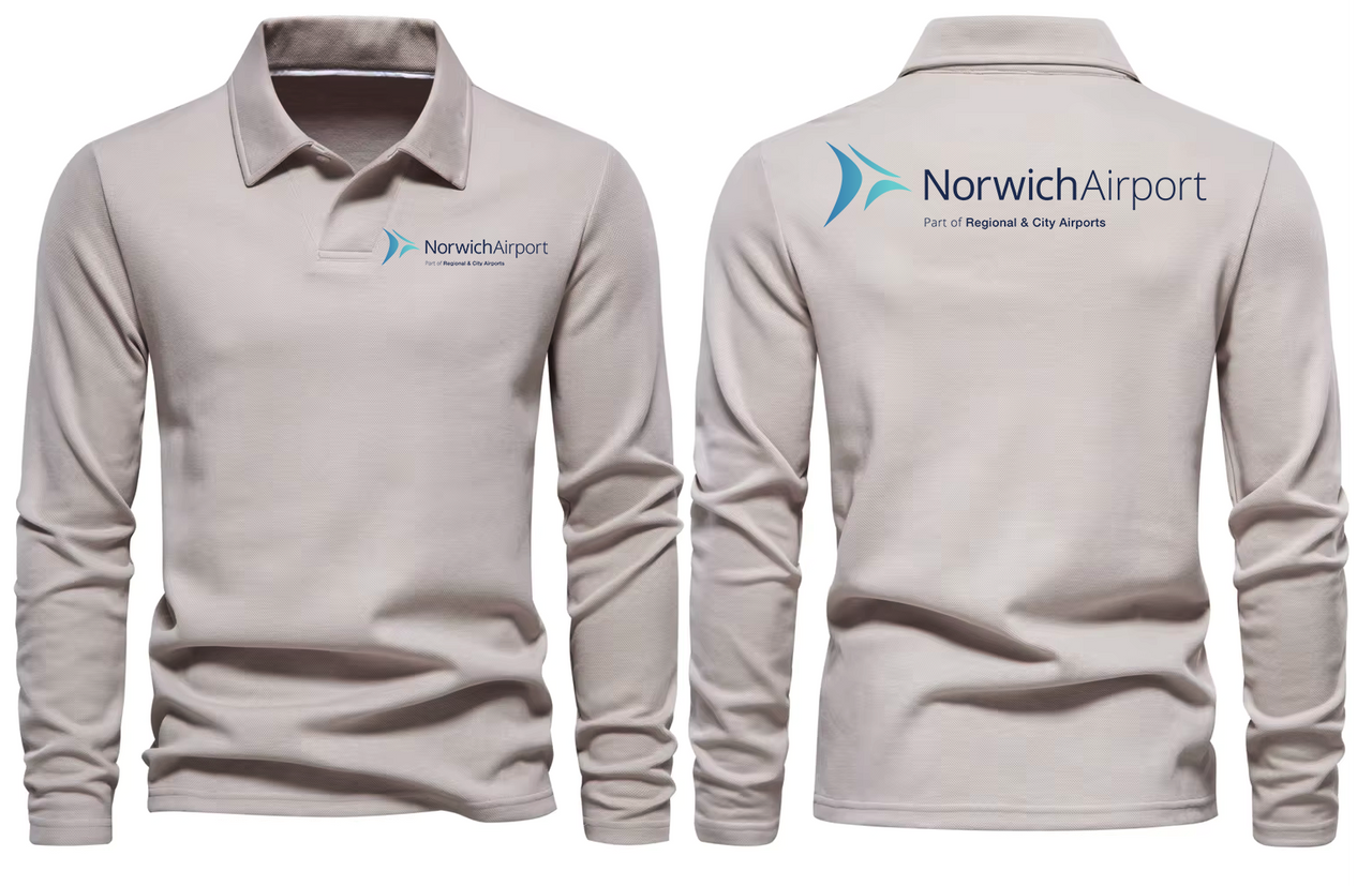 NORWICH AIRPORT LONG SLEEVE  POLO