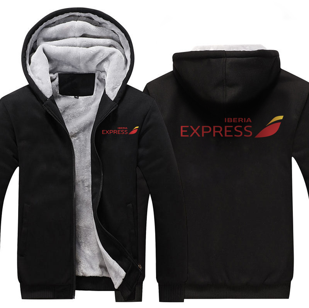 IBERIA  EXPRESS AIRLINES  JACKETS FLEECE SWEATSHIRT